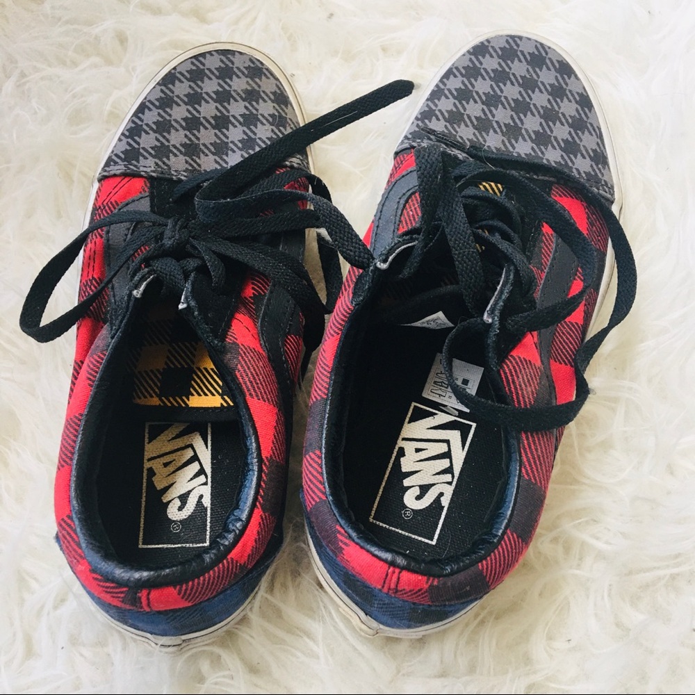Vans Old Skool Sz 6.5 Women/Unisex Multi-Plaid